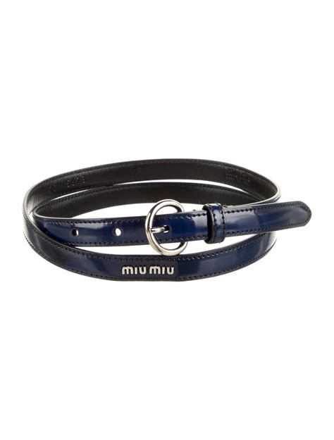 miu miu belt brown|Women's leather belts .